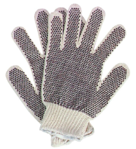 PVC DOTTED GLOVES-SINGLE SIDE & BOTH SIDE