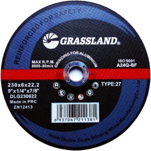 Grinding disc-Working with Aluminum