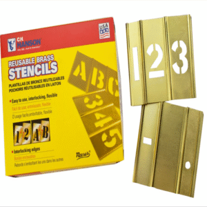 Brass stencils
