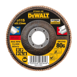EX Flap Disc 115 X 22.2mm X 80G Type 27-DT30621-QZ