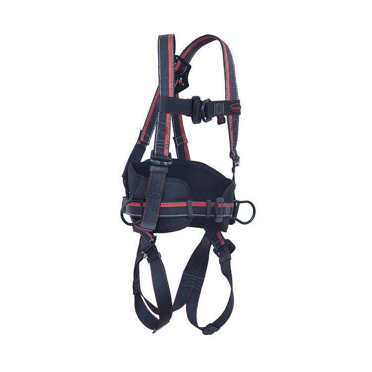 Fall Arrest Harness with 4 Adjustment & 3 Attachment Points