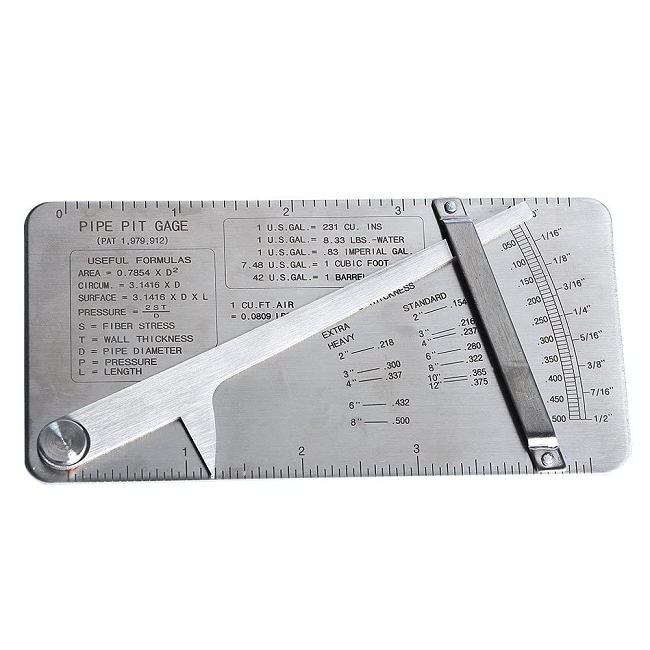 Pipe Pit Gauge