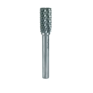 Tungsten carbide rotary burr shape A cylinder (ZYAS) with end toothing